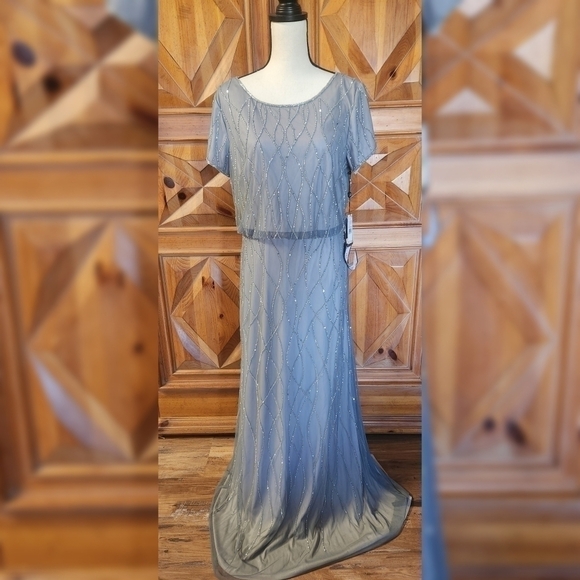 Adrianna Papell Dresses & Skirts - Adrianna Papell Evening Dress Sz 14